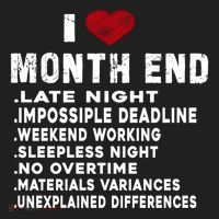 I Love Month End Funny Accountants Quotes Birthday Funny Gift Beanie thumb 2