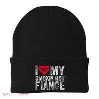 I Love My Smoking Hot Fiance Funny Beanie thumb 0