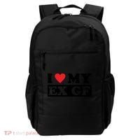 I Love My Ex GF Funny Backpack thumb 0
