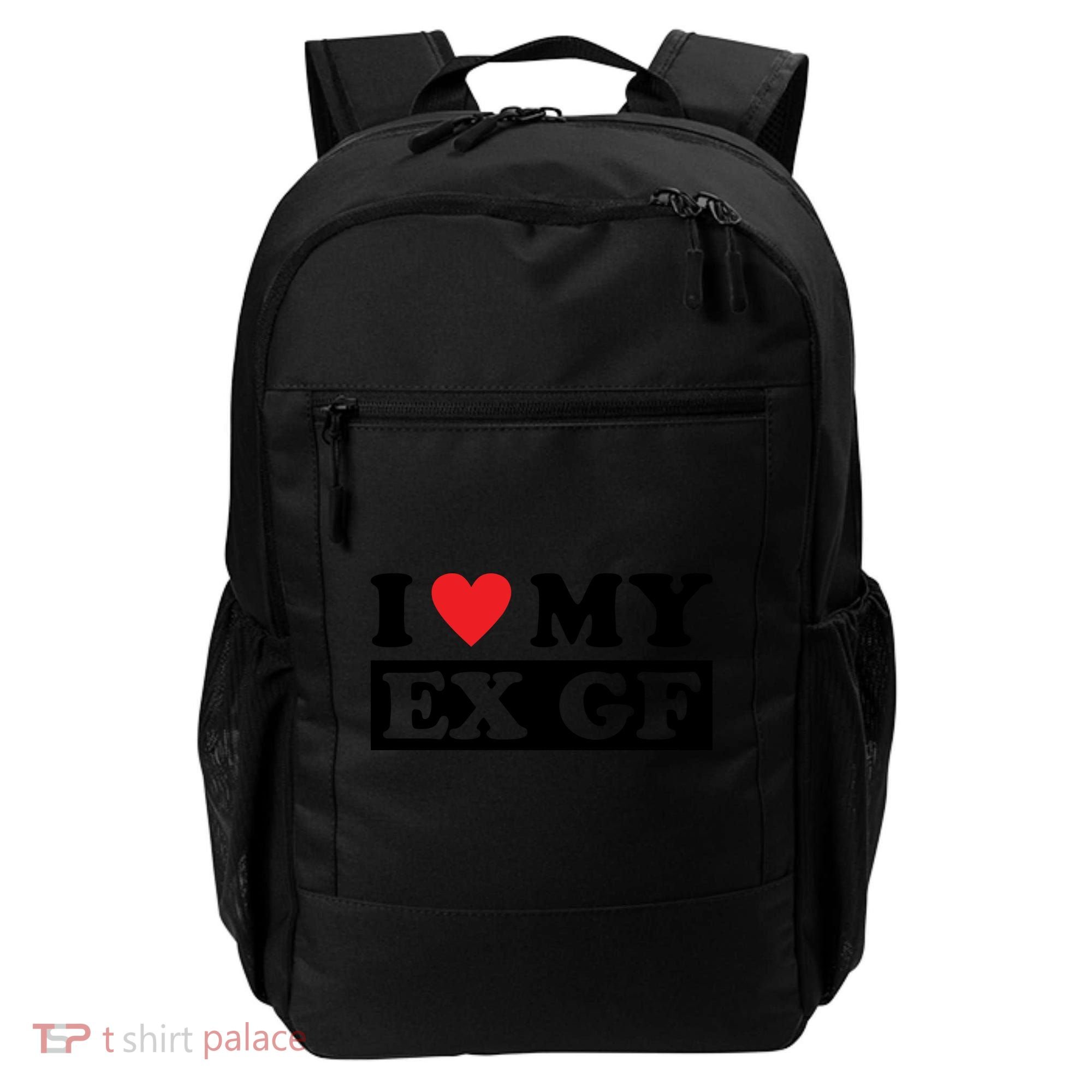 I Love My Ex GF Funny Backpack