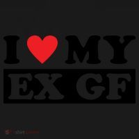 I Love My Ex GF Funny Coaster thumb 2