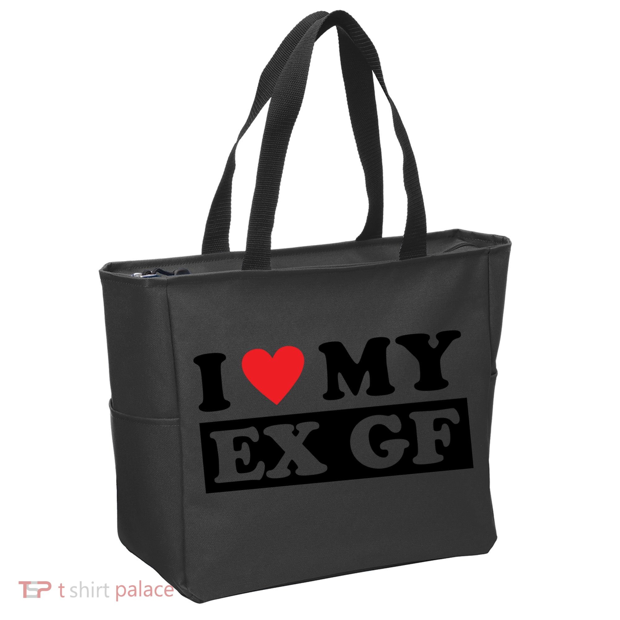 I Love My Ex GF Funny Tote Bag