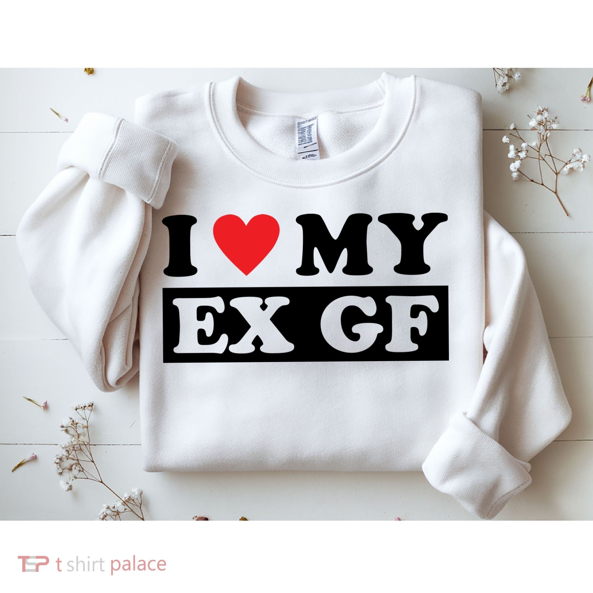 I Love My Ex GF Funny Sweatshirt