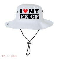 I Love My Ex GF Funny Bucket Hat thumb 0