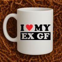 I Love My Ex GF Funny Coffee Mug thumb 2