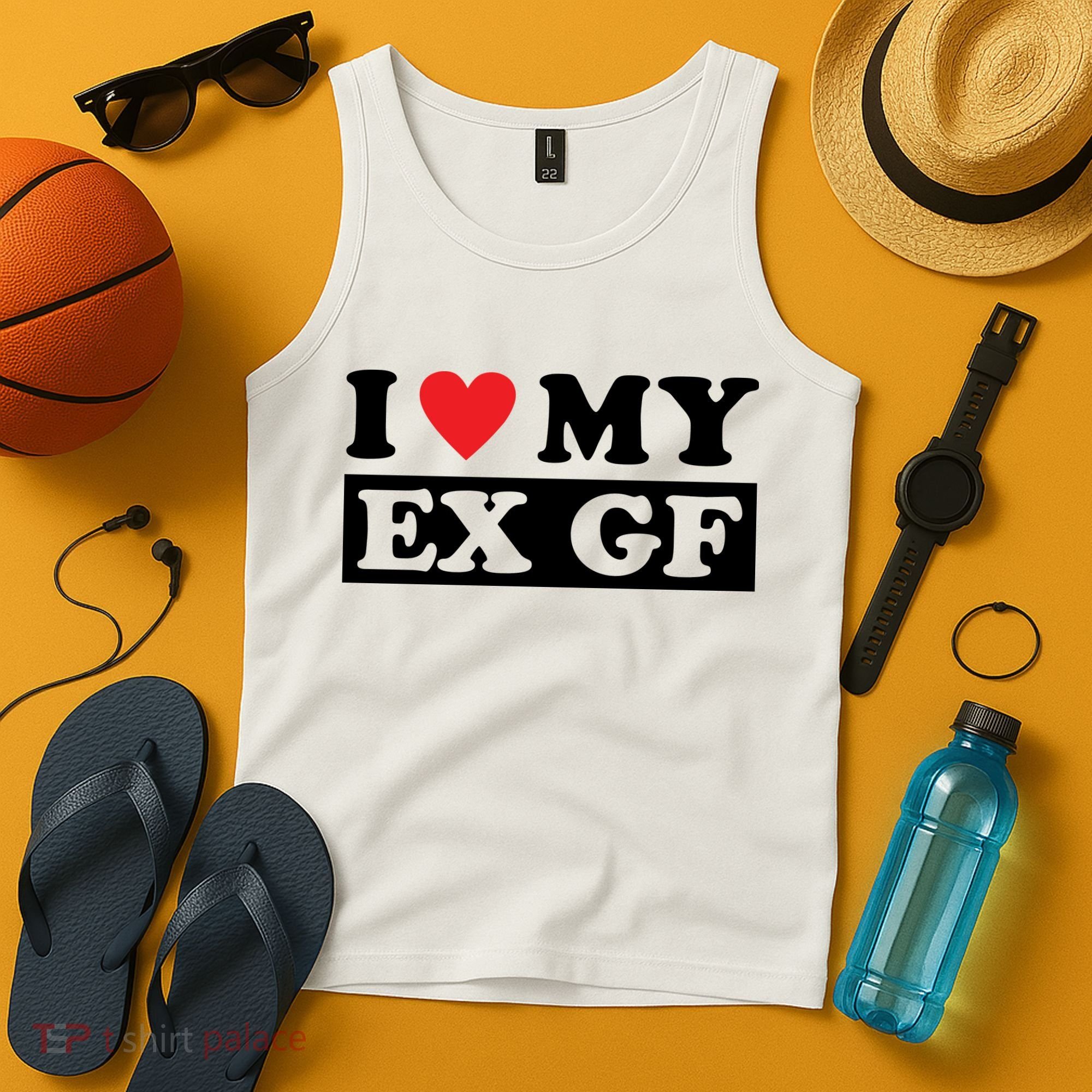 I Love My Ex GF Funny Tank Top