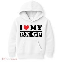 I Love My Ex GF Funny Kids Hoodie thumb 0