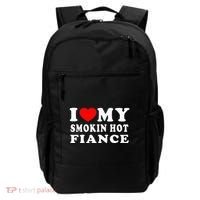 I Love My Smoking Hot Fiance Backpack thumb 0