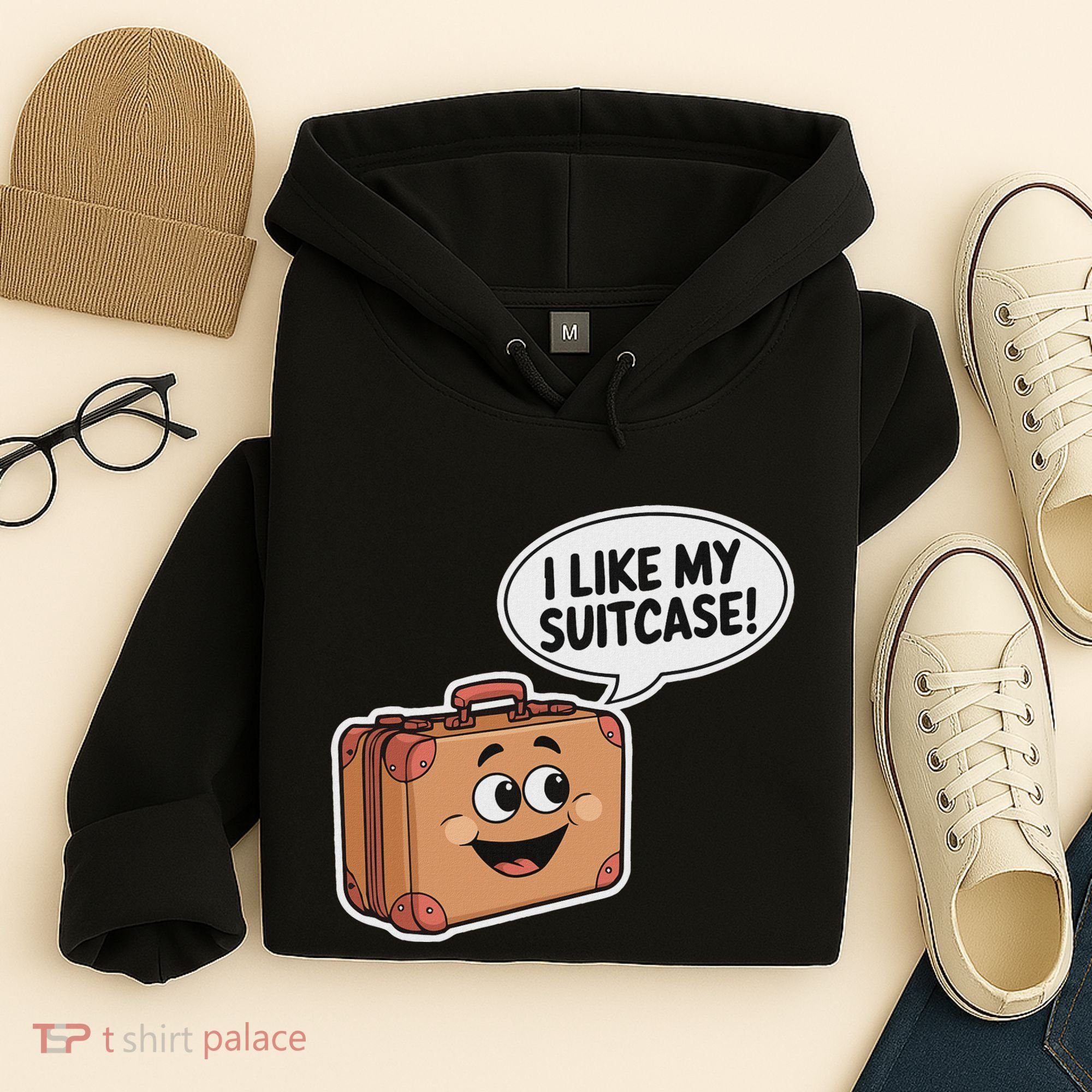 I Like My Suitcase Funny Meme Sayings Hoodie