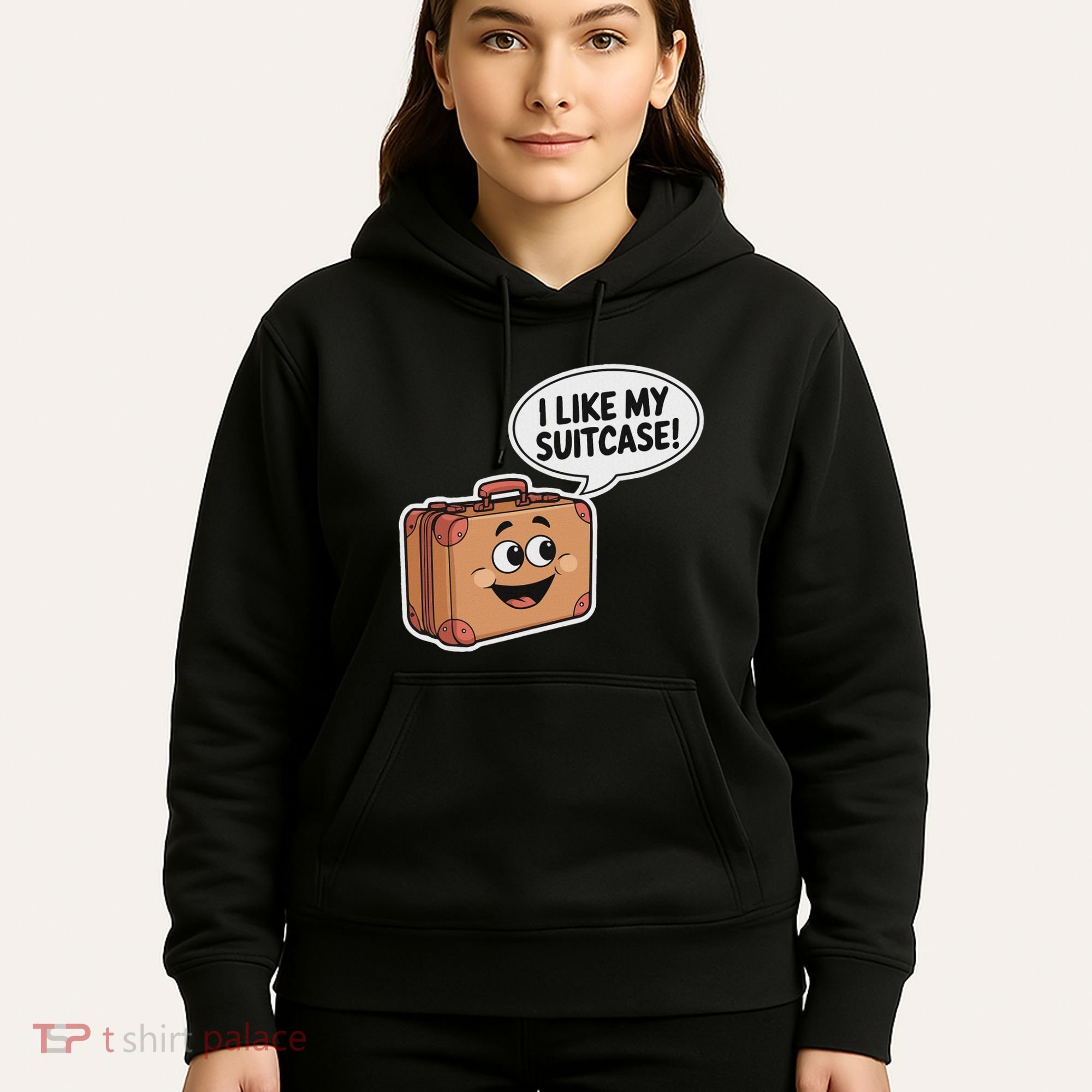 I Like My Suitcase Funny Meme Sayings Hoodie