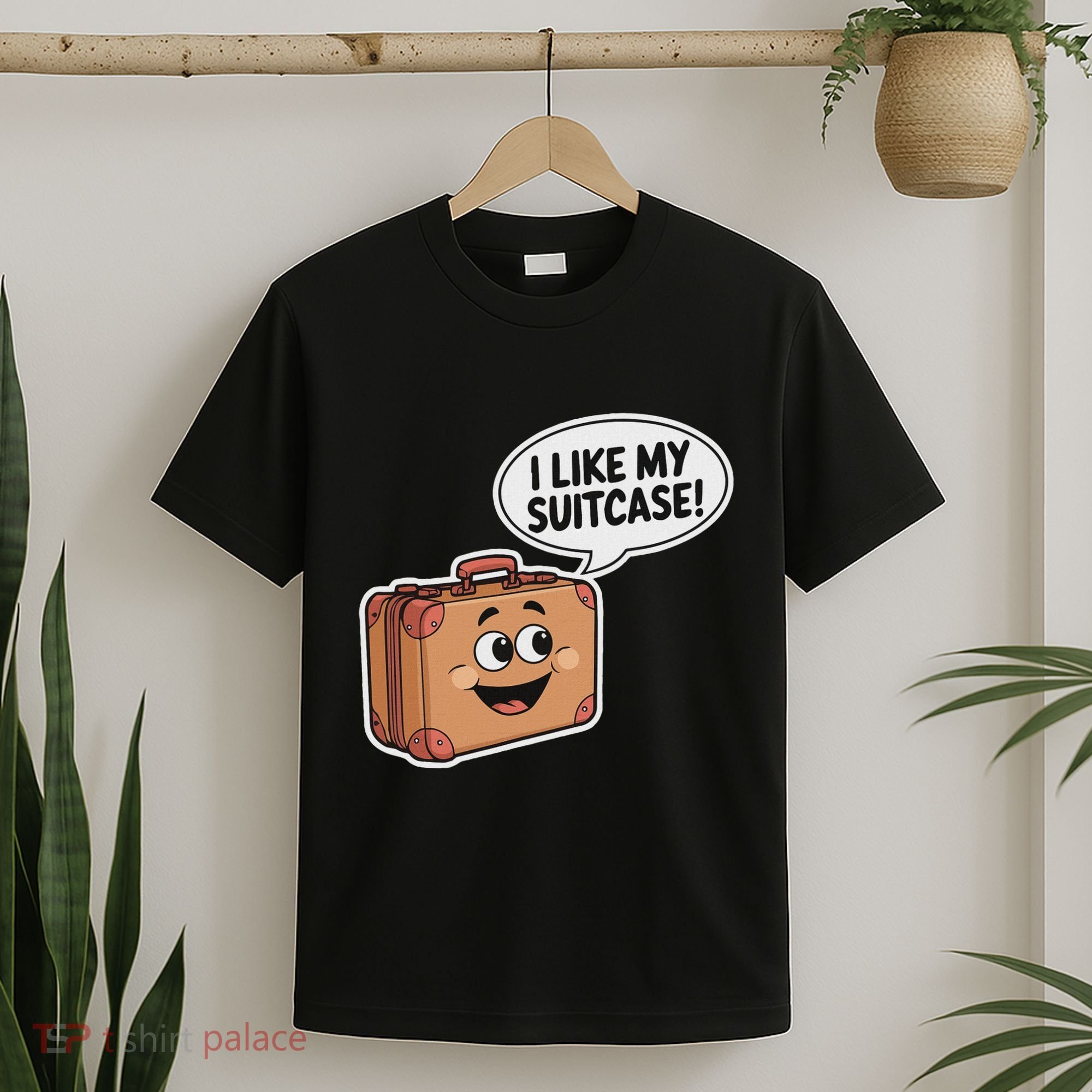 I Like My Suitcase Funny Meme Sayings T-Shirt