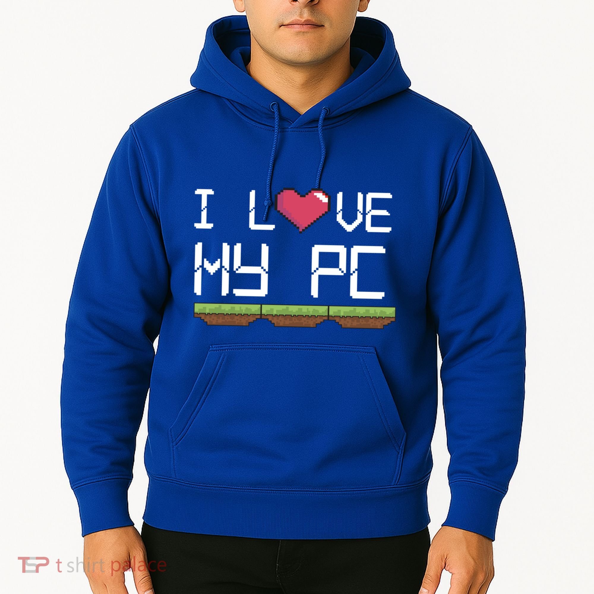 I Love My Pc Gamer Game Playing Computer Play Online Vr Gift Hoodie