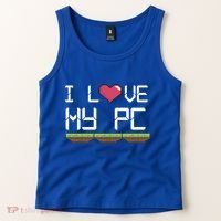 I Love My Pc Gamer Game Playing Computer Play Online Vr Gift Tank Top thumb 2