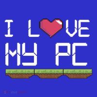 I Love My Pc Gamer Game Playing Computer Play Online Vr Gift Women's T-Shirt thumb 6
