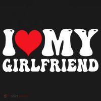 I Love My Girlfriend Heart Boyfriend Couples Toddler Hoodie thumb 2