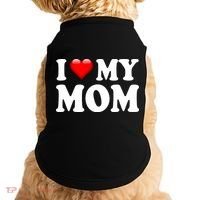I Love My Mom Doggie Tank thumb 0