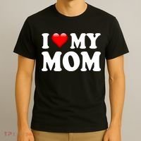I Love My Mom T-Shirt thumb 3