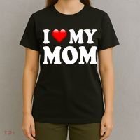 I Love My Mom T-Shirt thumb 4