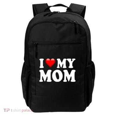I Love My Mom Backpack
