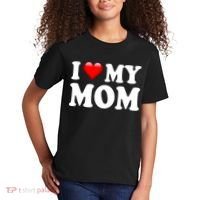 I Love My Mom Kids T-Shirt thumb 2