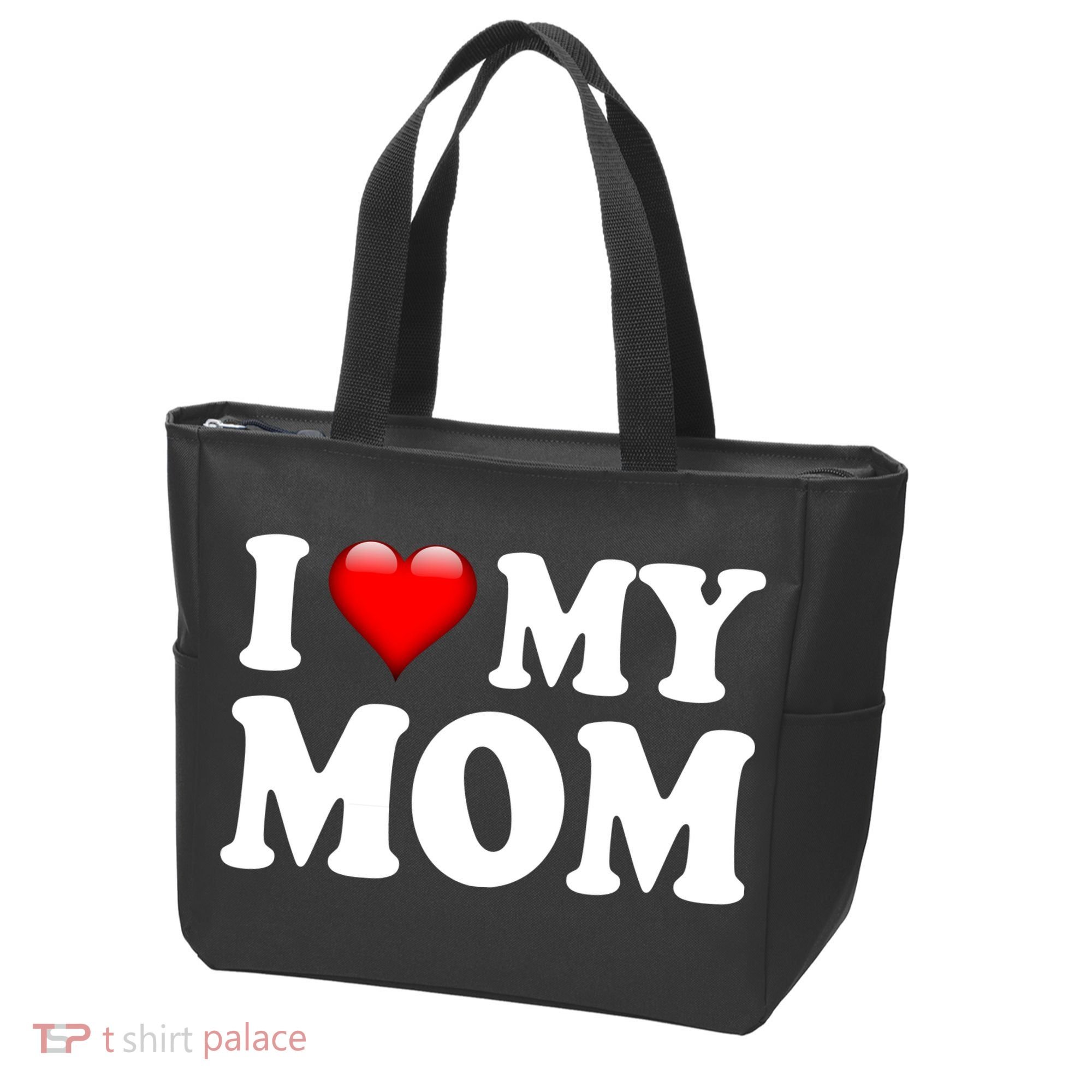 I Love My Mom Tote Bag