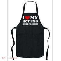 I Love My Hot Emo Girlfriend Apron thumb 0