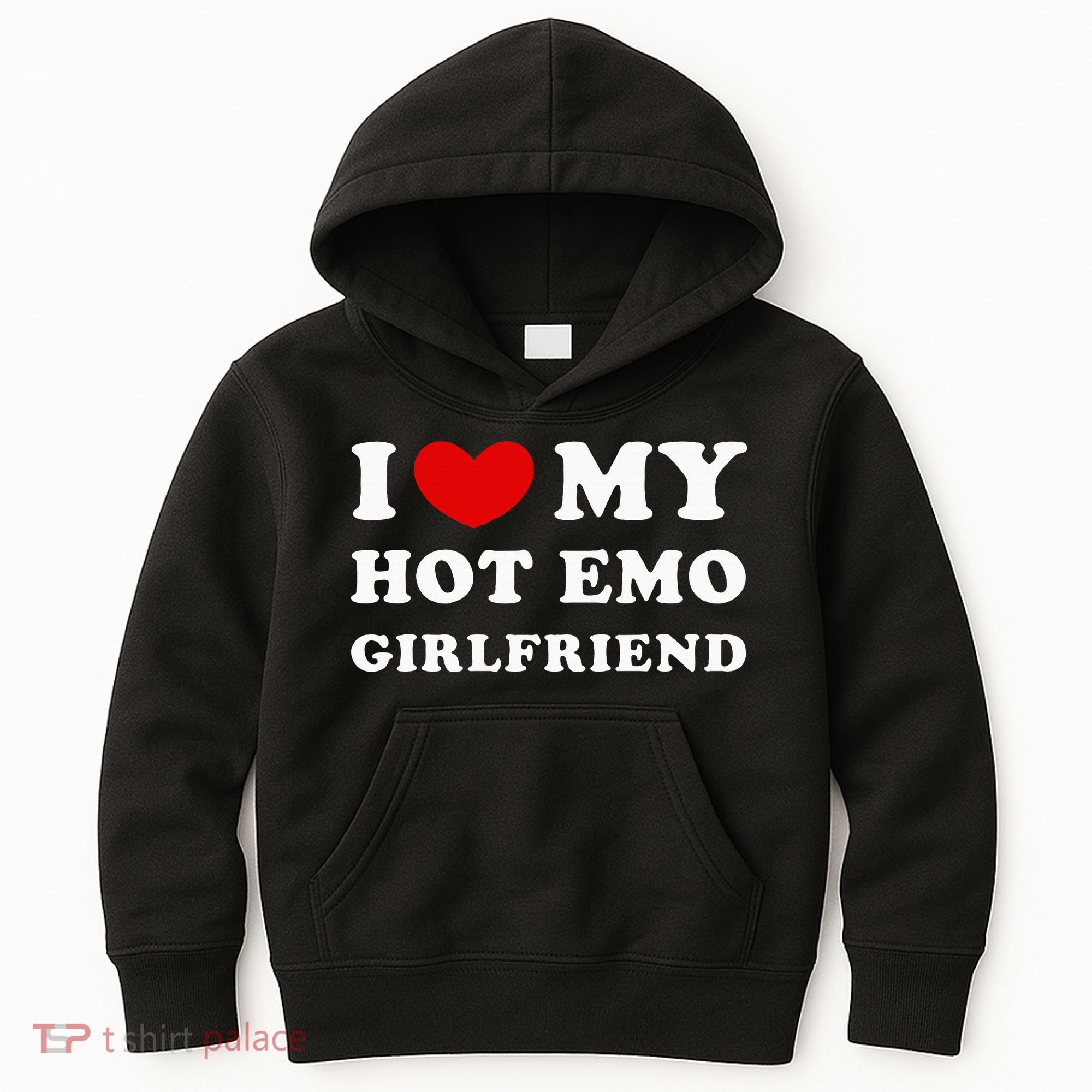I Love My Hot Emo Girlfriend Kids Hoodie