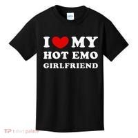 I Love My Hot Emo Girlfriend Kids T-Shirt thumb 0