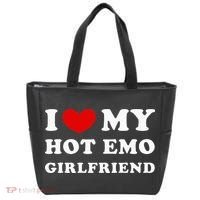I Love My Hot Emo Girlfriend Tote Bag thumb 0