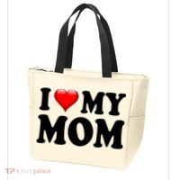 I Love My Mom Tote Bag thumb 3