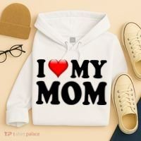 I Love My Mom Hoodie thumb 4