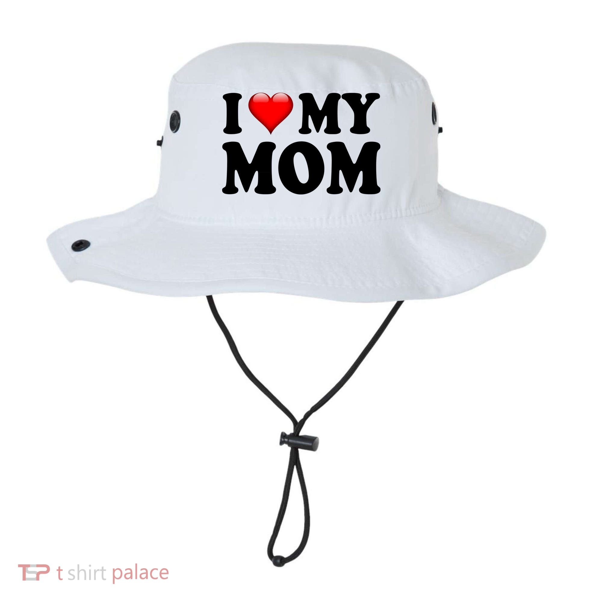 I Love My Mom Bucket Hat