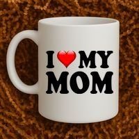 I Love My Mom Coffee Mug thumb 2