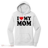I Love My Mom Women's Hoodie thumb 0