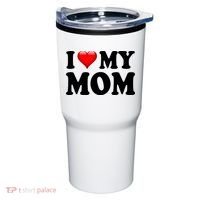 I Love My Mom Tumbler thumb 0