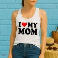 I Love My Mom Women's Tank Top thumb 2