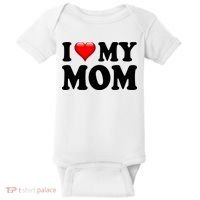 I Love My Mom Baby Bodysuit thumb 0