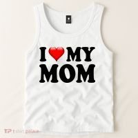 I Love My Mom Tank Top thumb 2