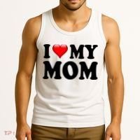 I Love My Mom Tank Top thumb 3