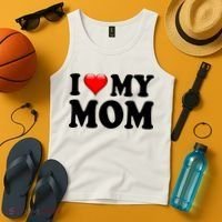 I Love My Mom Tank Top thumb 4