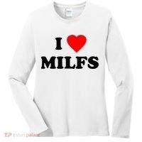 I Love MILFs TShirt Women's Long Sleeve Shirt thumb 0