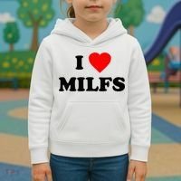 I Love MILFs TShirt Kids Hoodie thumb 3