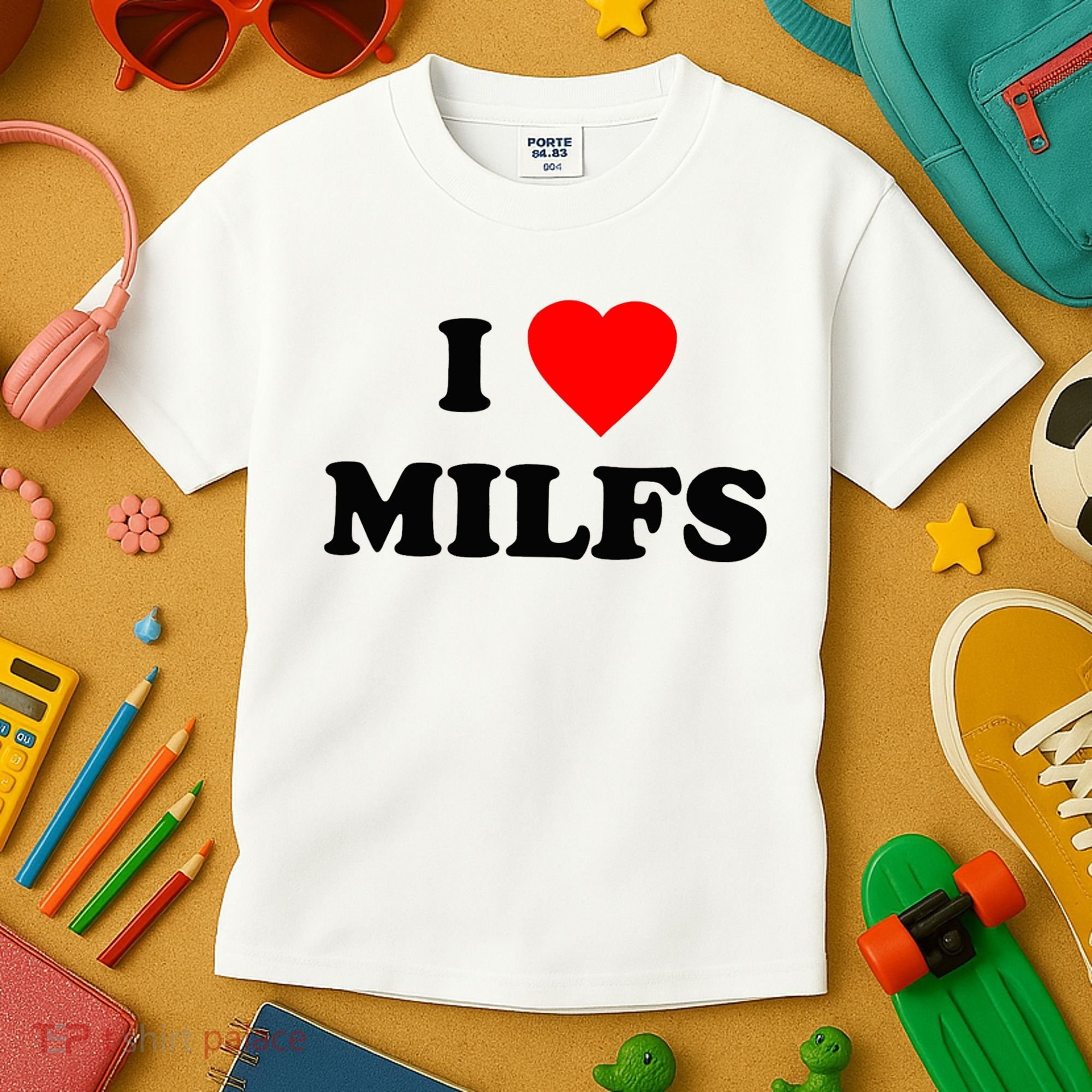 I Love MILFs TShirt Kids T-Shirt