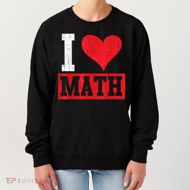 I Love Math Heart Math Women's Sweatshirt