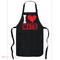 I Love Math Heart Math Apron thumb 0