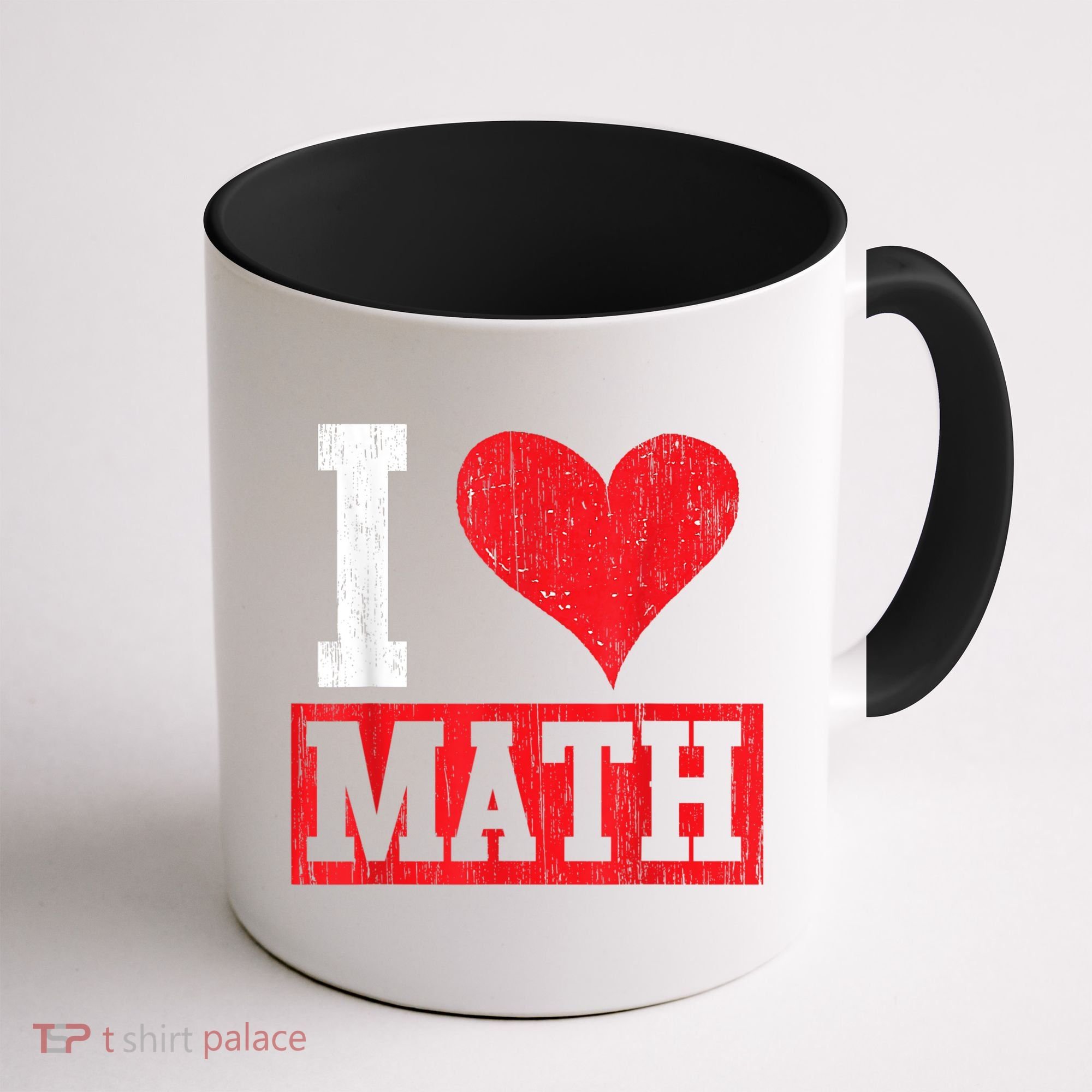 I Love Math Heart Math Coffee Mug