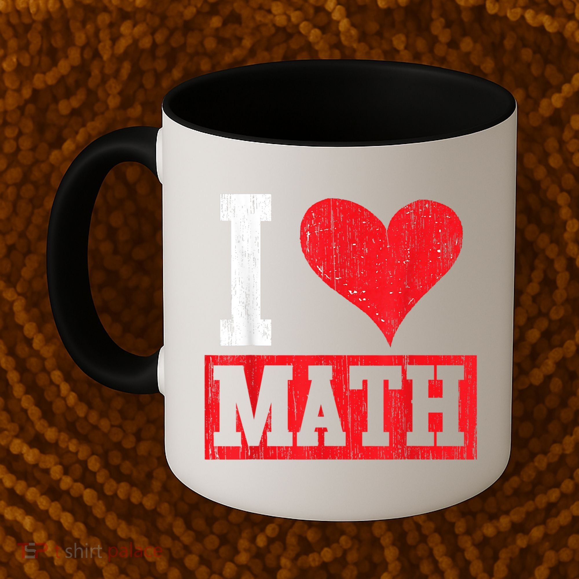 I Love Math Heart Math Coffee Mug