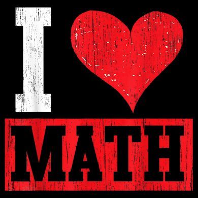I Love Math Heart Math Coffee Mug