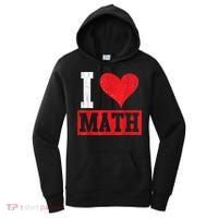 I Love Math Heart Math Women's Hoodie thumb 0
