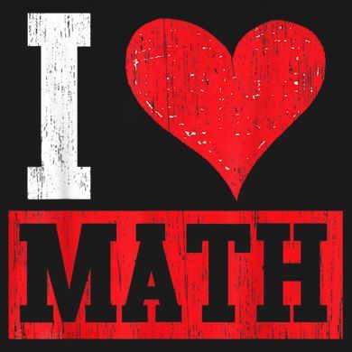 I Love Math Heart Math Toddler Hoodie